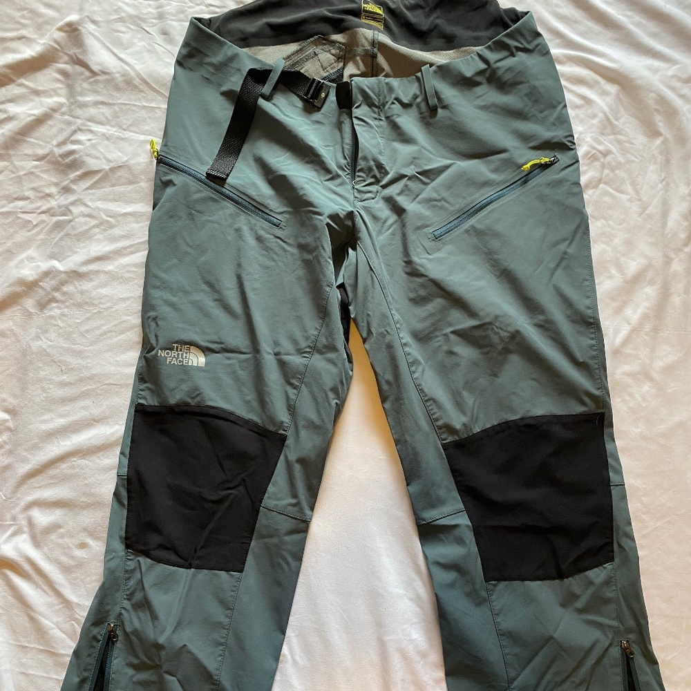 North Face Mens shell pants.  Size 36